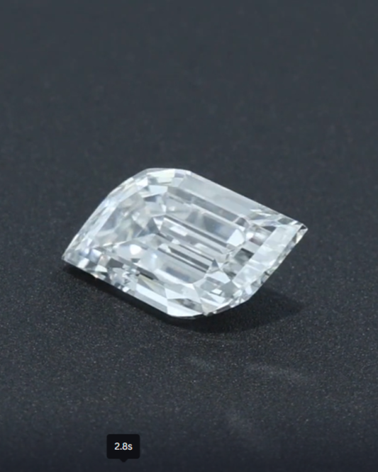 Flame Cut Lab Grown Diamond