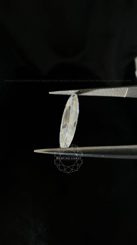 Old Mine Moval Cut Lab Grown Diamond