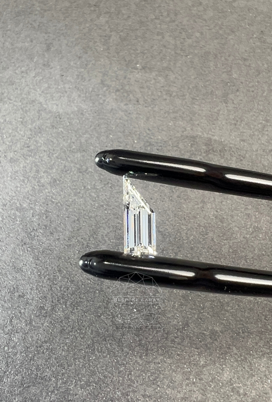 Elongated Whistle Cut Lab Grown Diamond 1.20 CT 12mm
