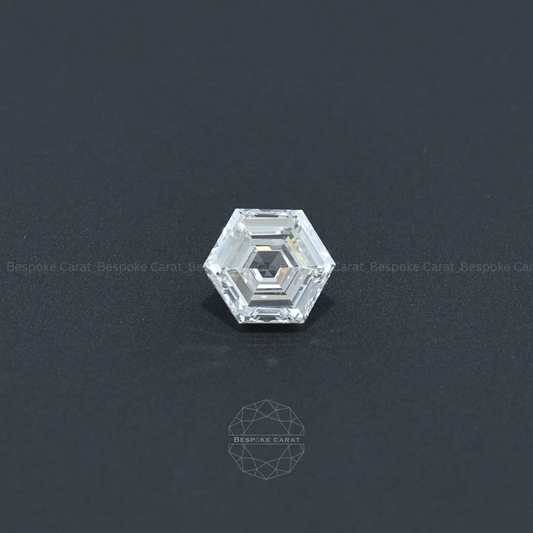 Hexagon Cut Lab-Grown Diamond