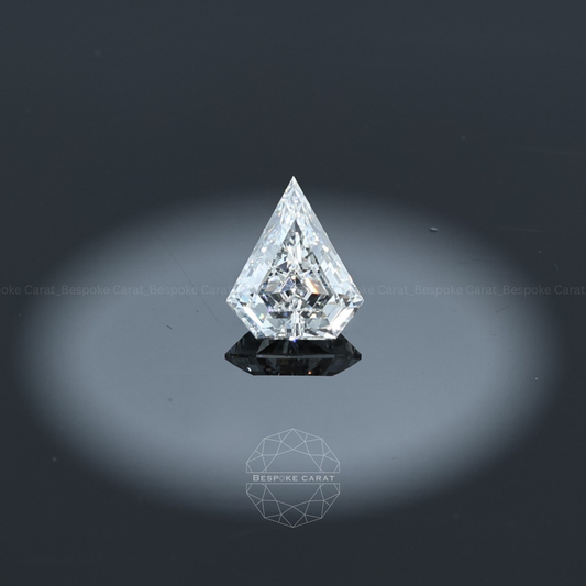 Modified Shield Step Cut Lab Grown Diamond