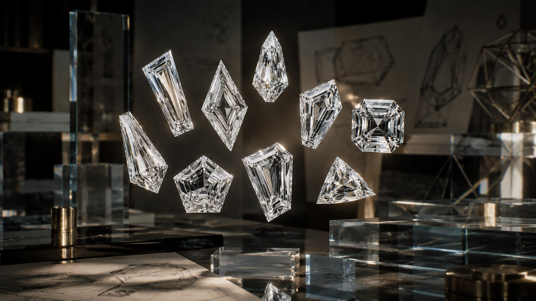 Geometric Cut Diamonds: The Rise of Hexagon, Kite, Shield, Lozenge, Coffin, and Other Modern Shapes