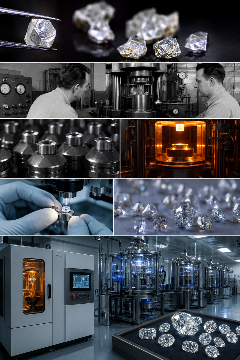The History of Lab-Grown Diamonds: From Scientific Innovation to Modern Luxury