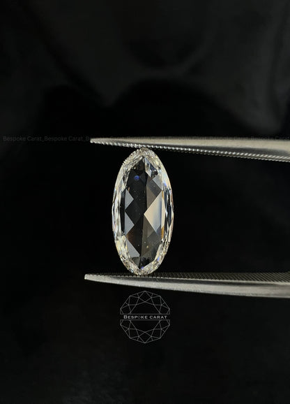 Oval Modified Half Portrait Lab Grown Diamond