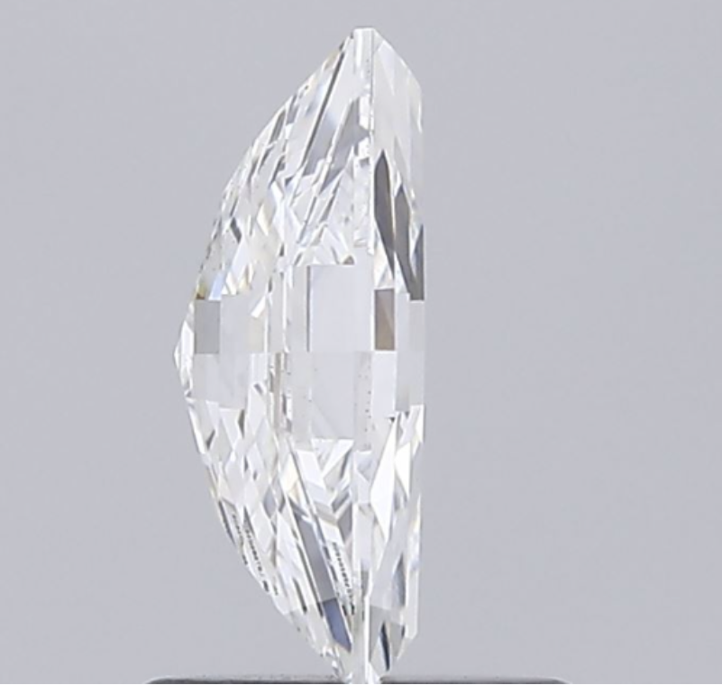 Elongated Hexagon Cut Lab Grown Diamond