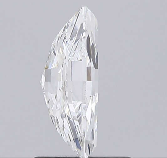 Elongated Hexagon Cut Lab Grown Diamond