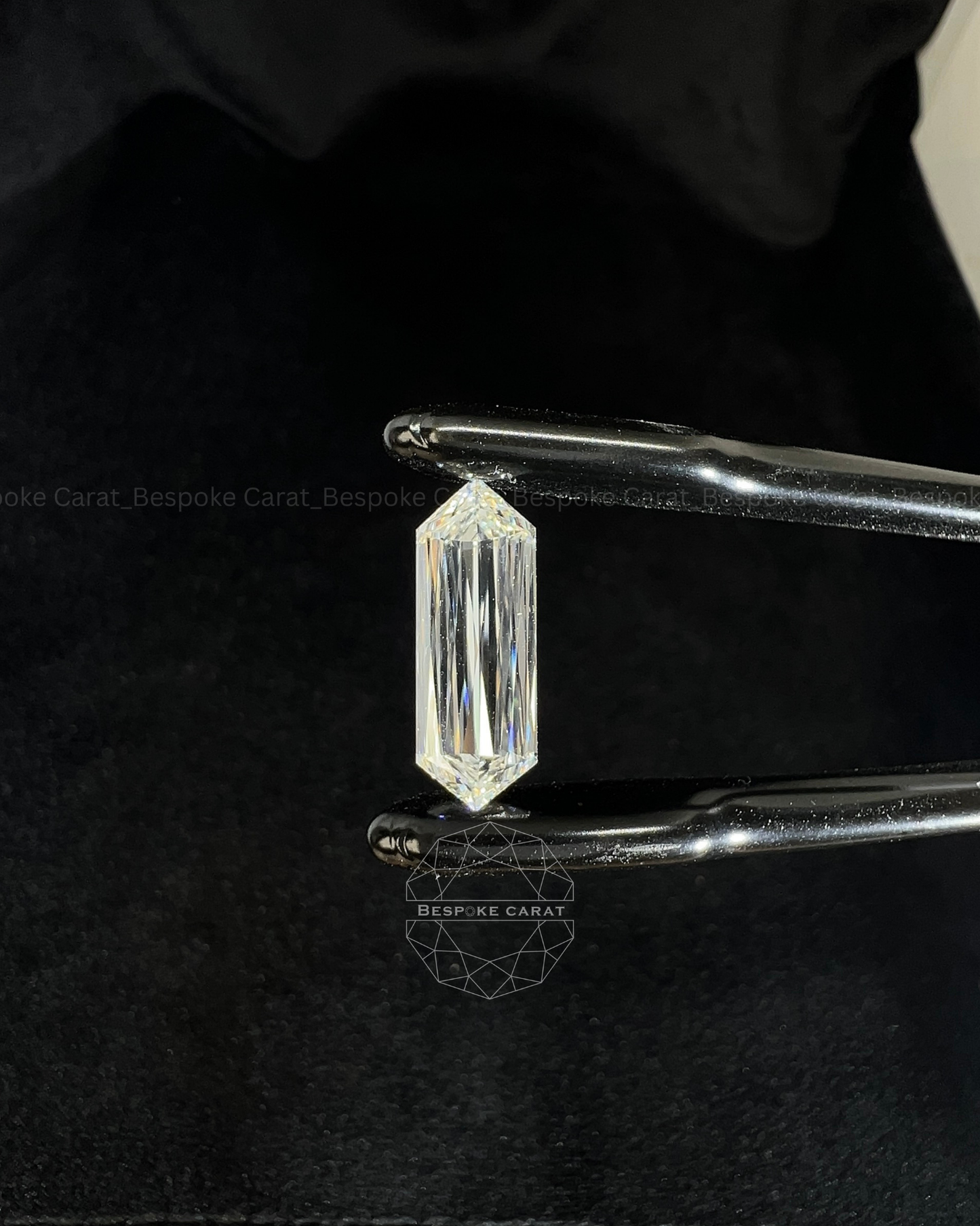 Elongated Hexagon Ashoka Cut Lab Grown Diamond