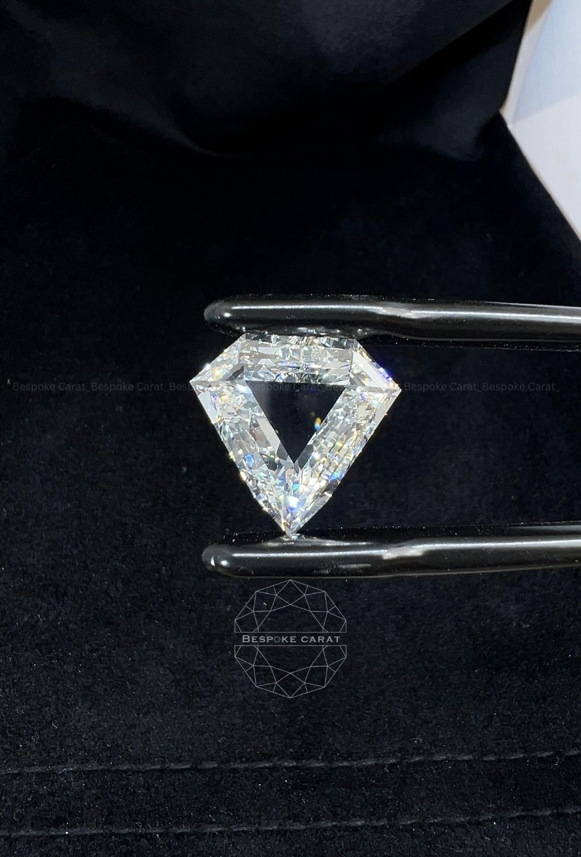 Superman Logo Shape Lab Grown Diamond