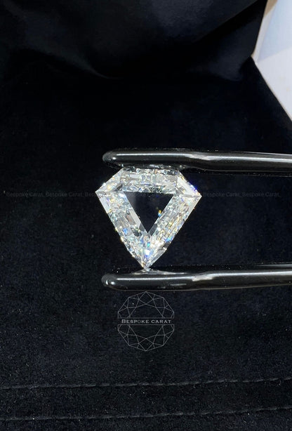 Superman Logo Shape Lab Grown Diamond