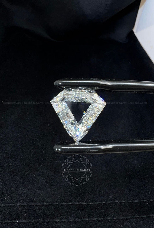 Superman Logo Shape Lab Grown Diamond