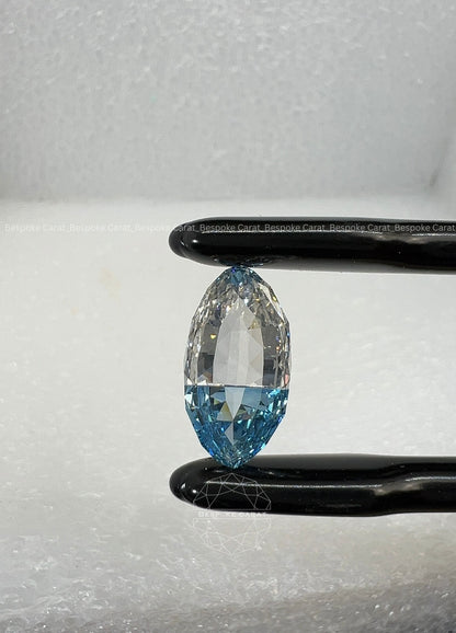 Marquise Modified Two Tone Lab Grown Diamond