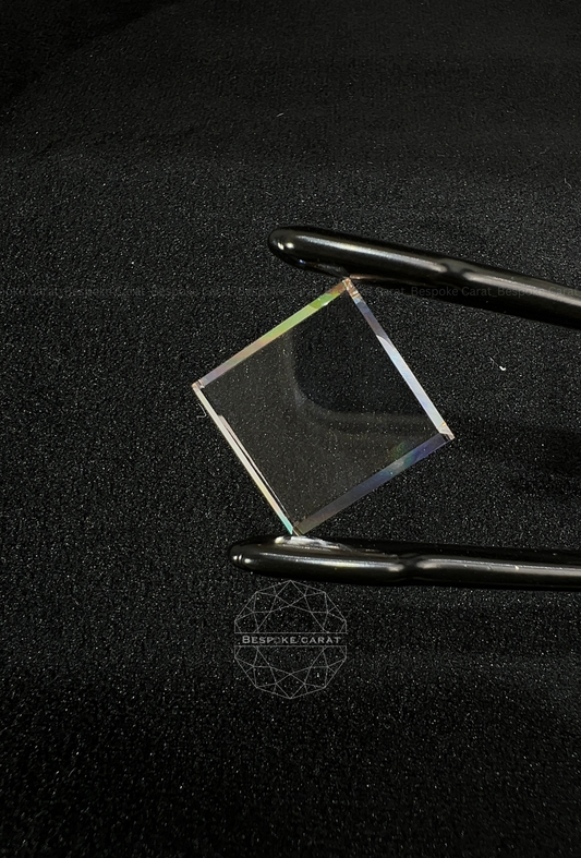 19mm Portrait cut Lab Grown Diamond Frame