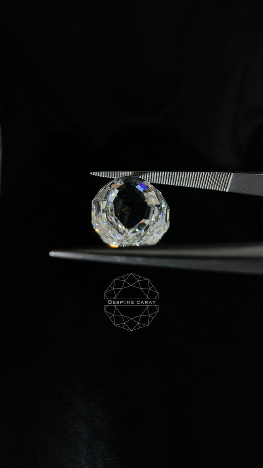 Marquise Step Cut Half Portrait Lab Grown Diamond