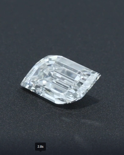 Flame Cut Lab Grown Diamond