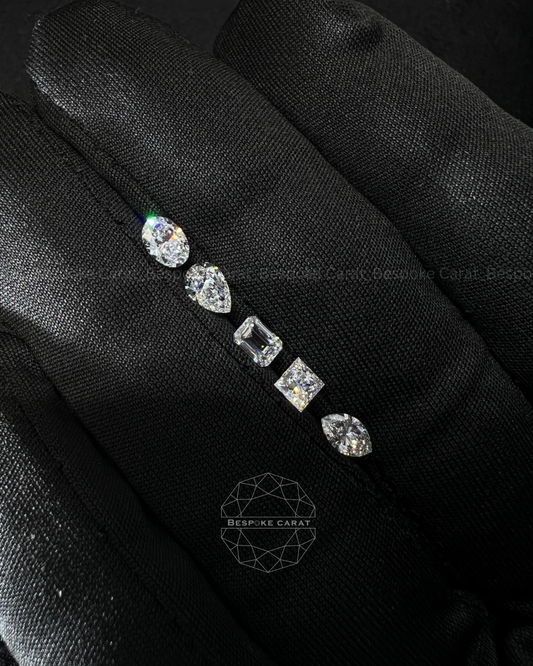 Multi Shape Lab Grown Diamond Layout for Pendant
