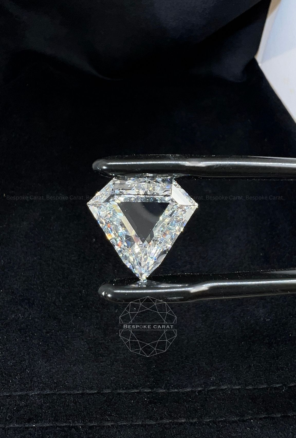 Superman Logo Shape Lab Grown Diamond
