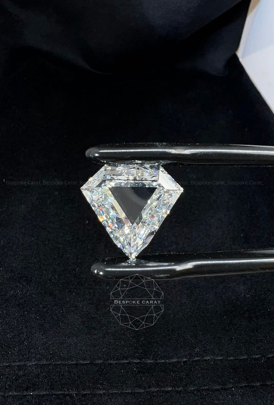 Superman Logo Shape Lab Grown Diamond
