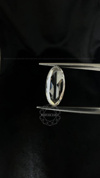 Oval Modified Half Portrait Lab Grown Diamond