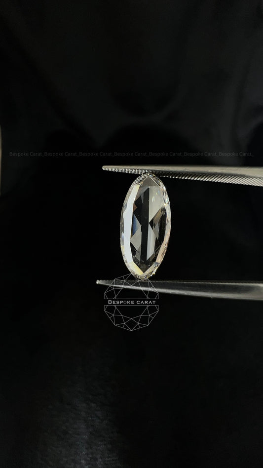 Oval Modified Half Portrait Lab Grown Diamond