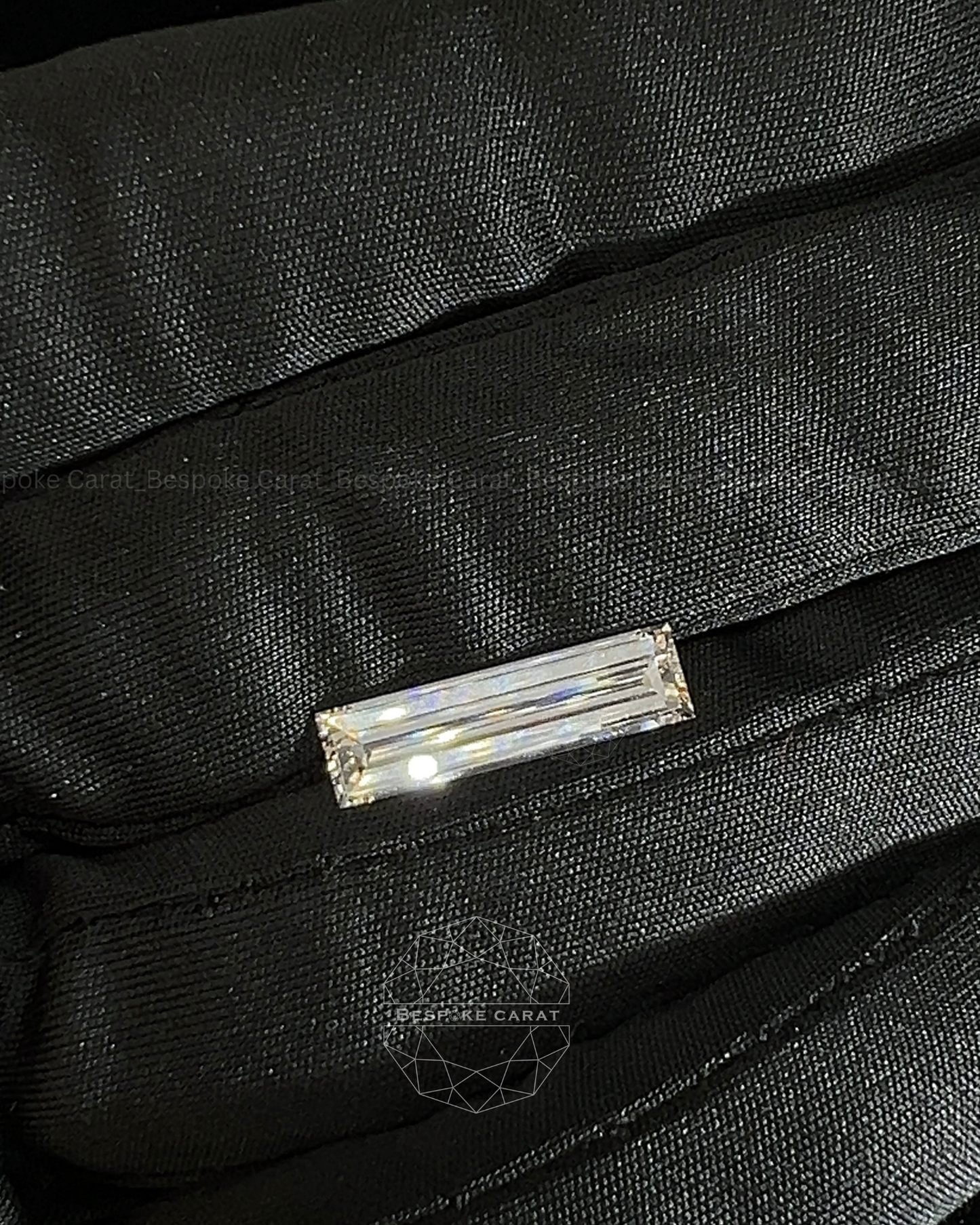 Elongated Baguette Cut Lab Grown Diamond