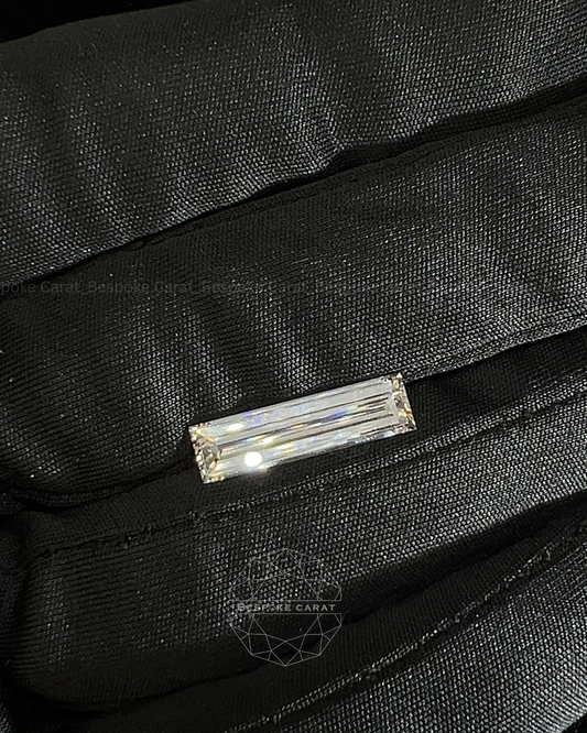 Elongated Baguette Cut Lab Grown Diamond