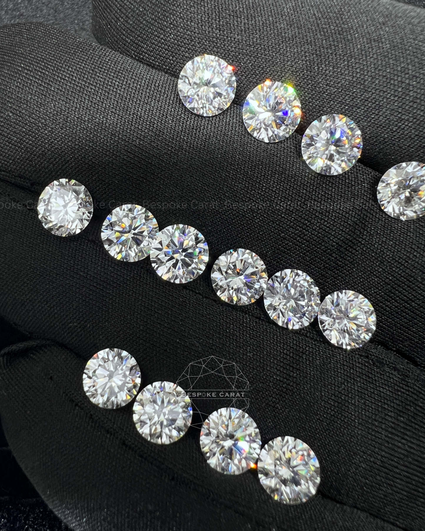 1 CT Round Cut Lab Grown Diamond Parcels