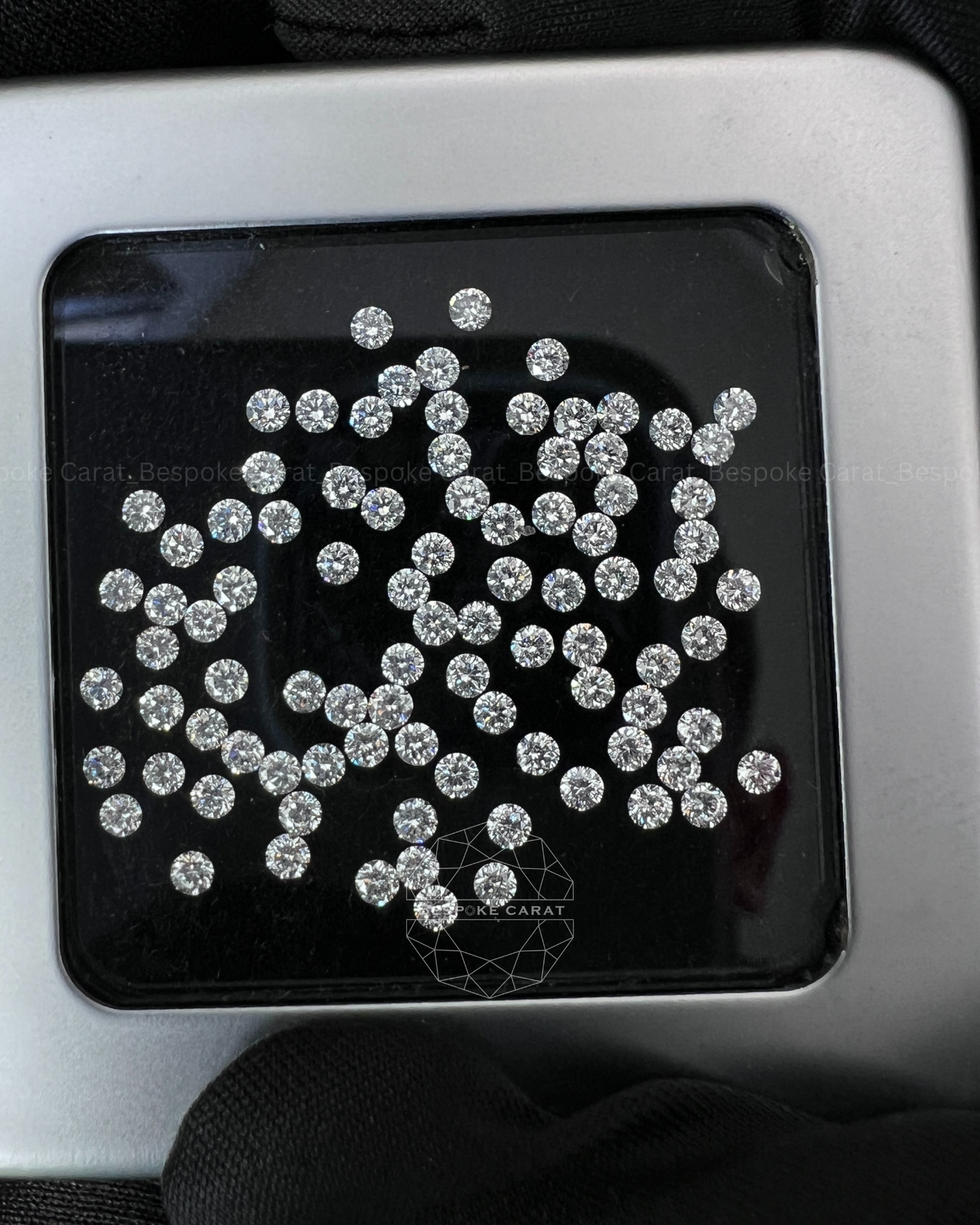2mm Round Loose Lab Grown Diamond Melee Parcels