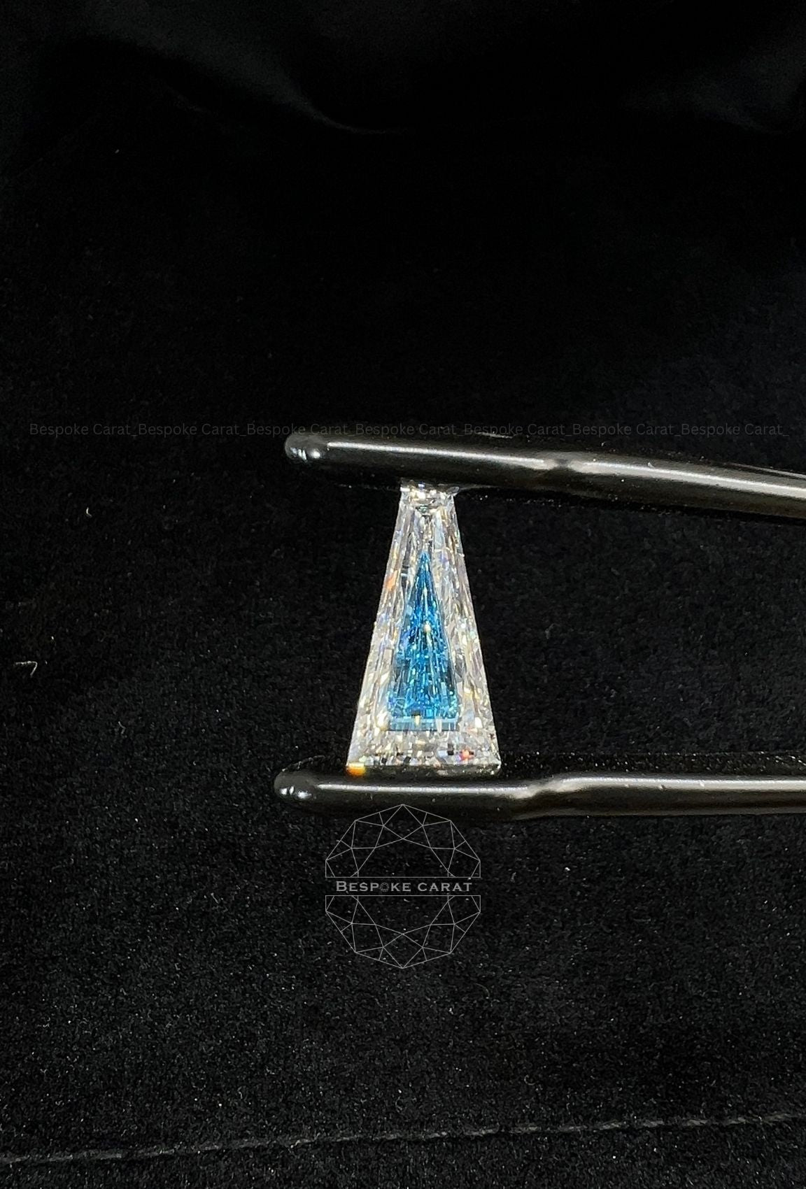 Tapered Baguette Two Tone Lab Grown Diamond