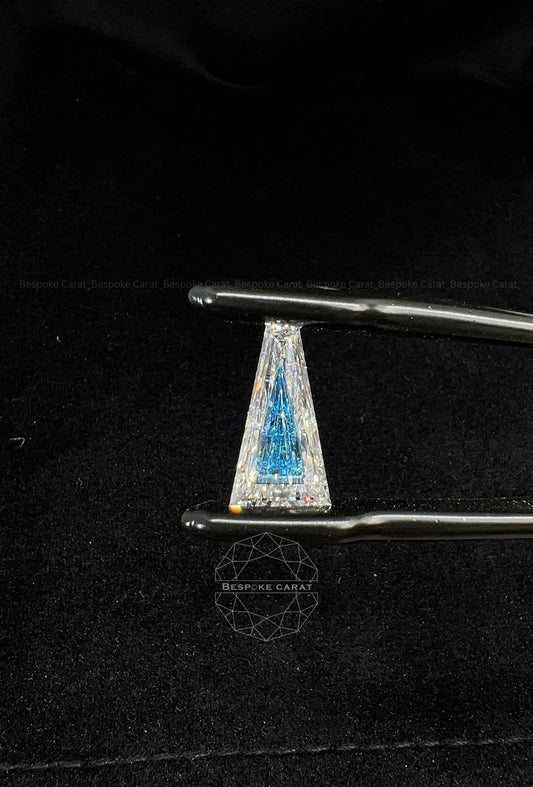 Tapered Baguette Two Tone Lab Grown Diamond