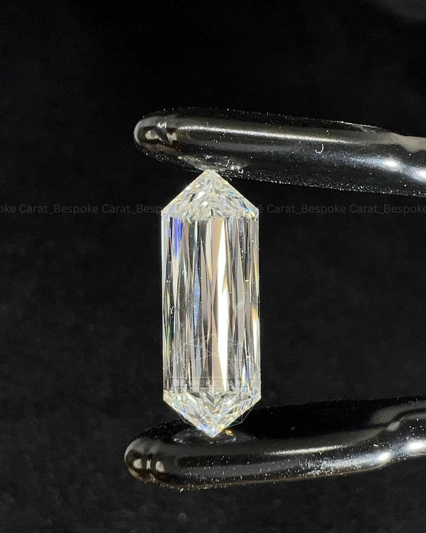 Elongated Hexagon Ashoka Cut Lab Grown Diamond