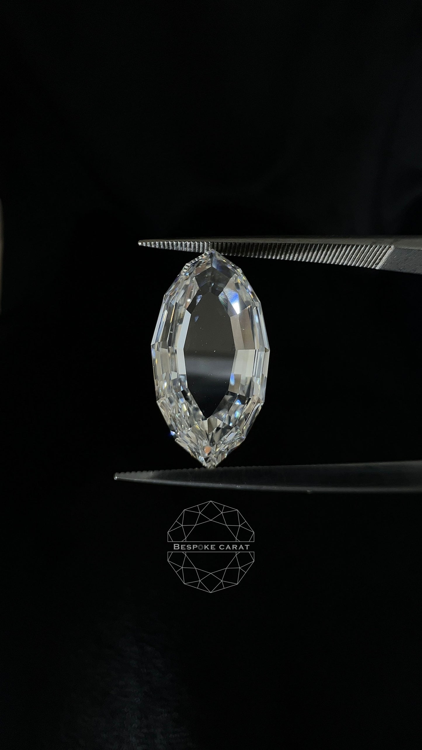 Marquise Step Cut Half Portrait Lab Grown Diamond