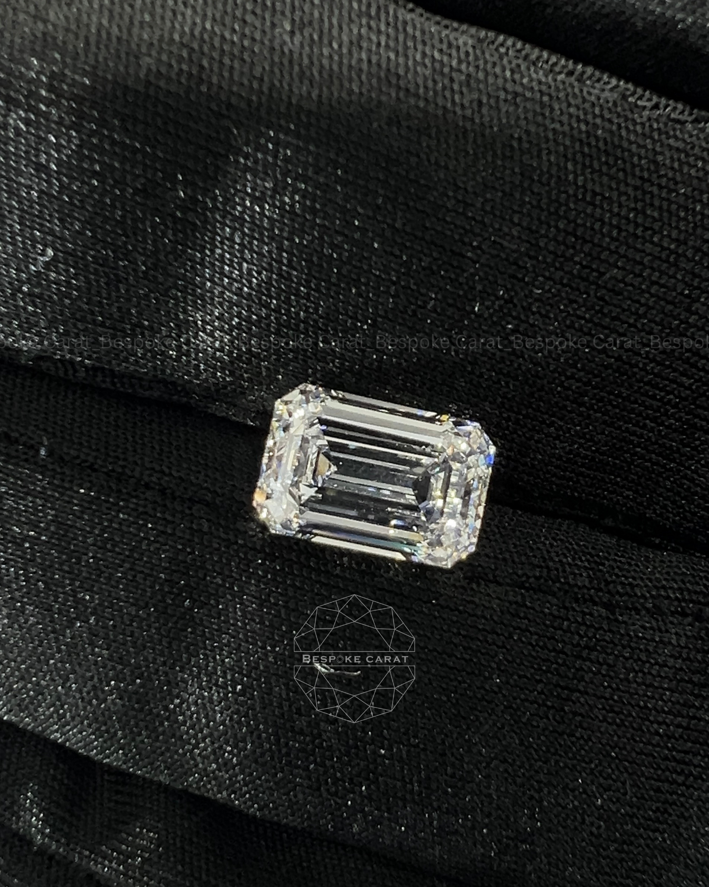 2.5 CT Emerald Cut Lab Grown Diamond IGI Certified