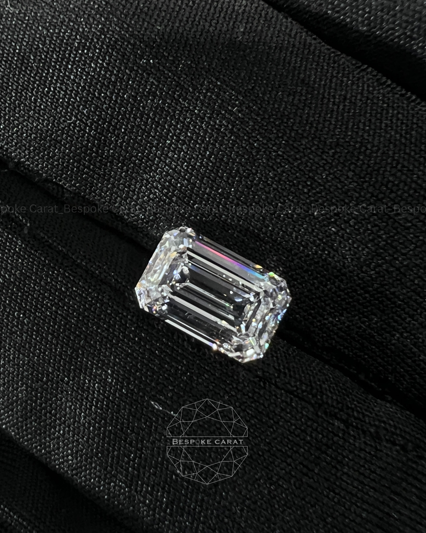 2.5 CT Emerald Cut Lab Grown Diamond IGI Certified