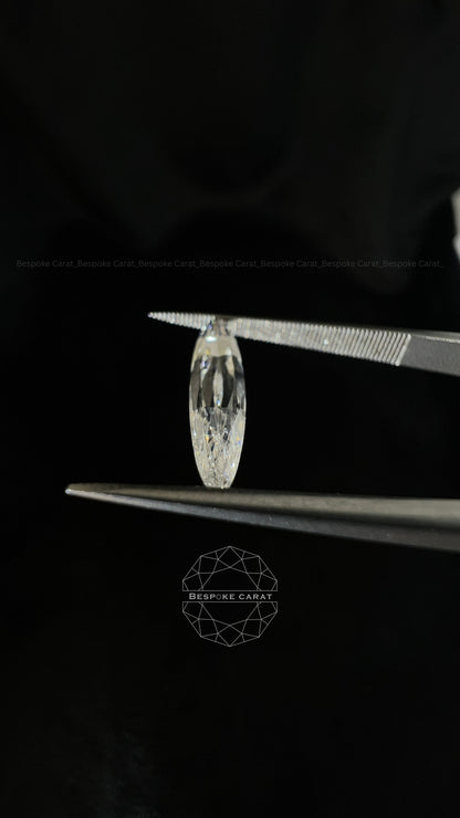 Old Mine Moval Cut Lab Grown Diamond