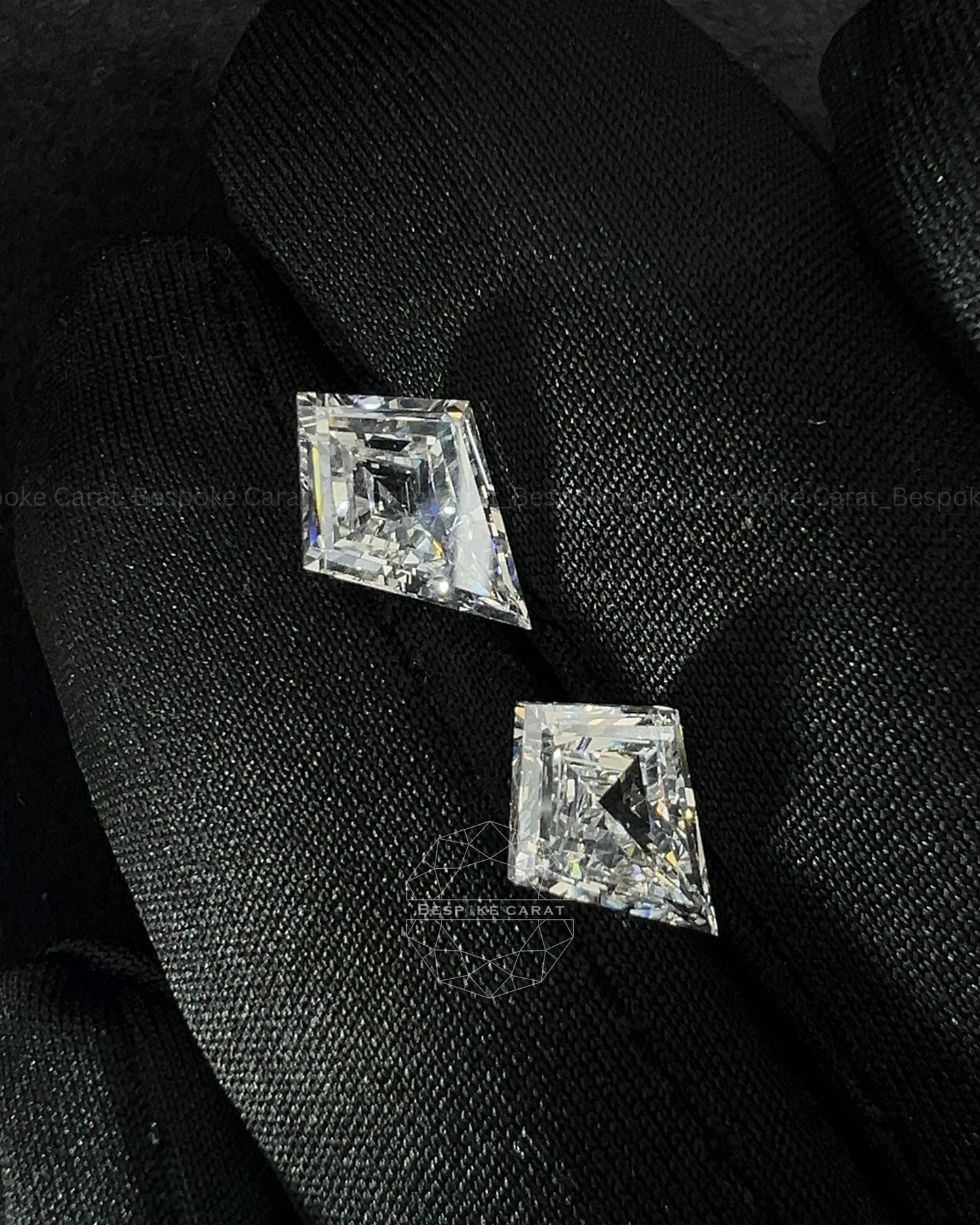 Kite Cut Lab Grown Diamond Pair