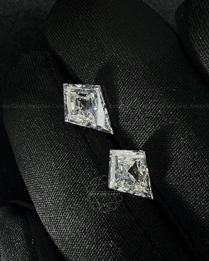 Kite Cut Lab Grown Diamond Pair