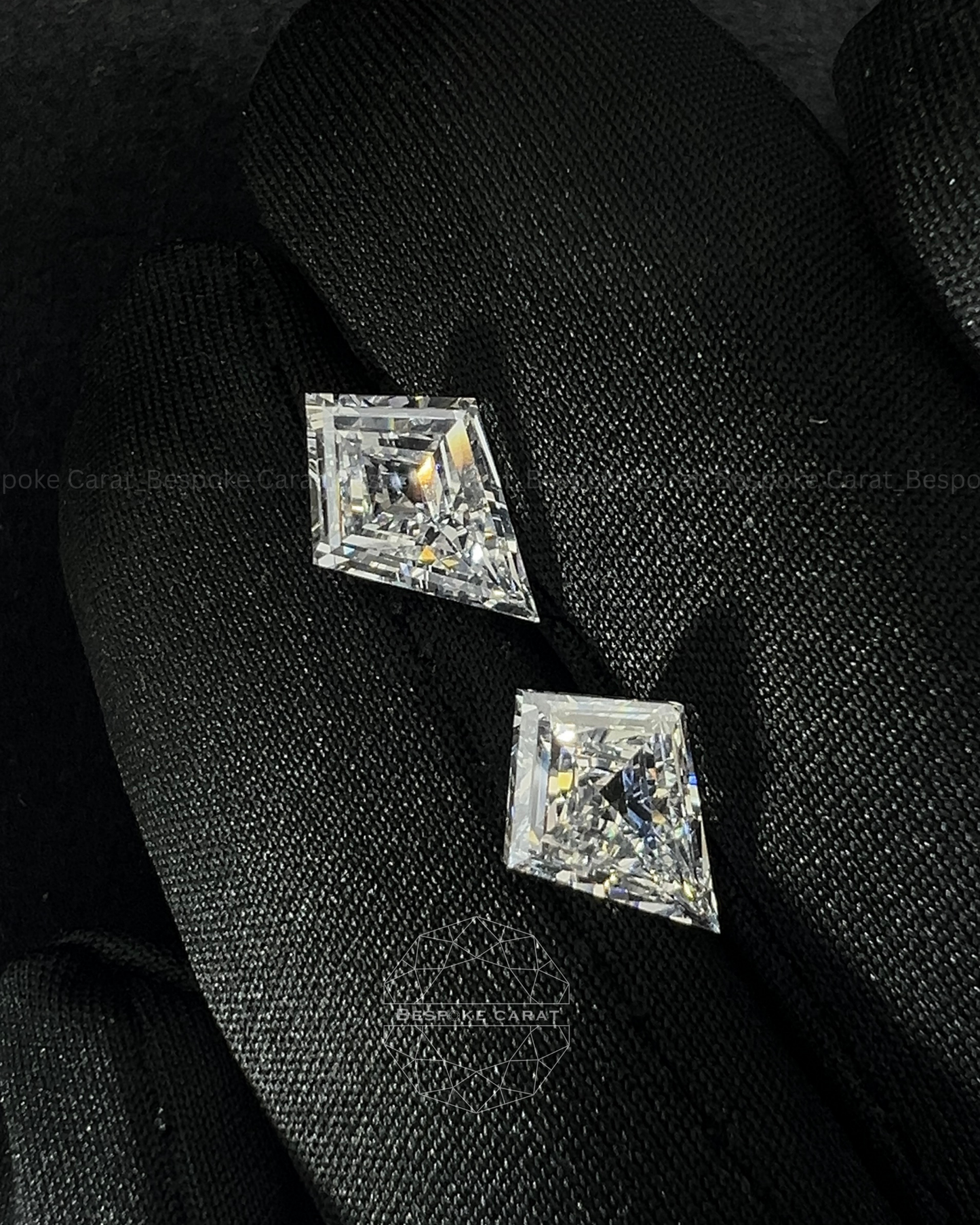 Kite Cut Lab Grown Diamond Pair