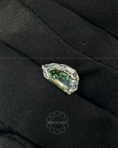 Ear Shape Two Tone Lab Grown Diamond