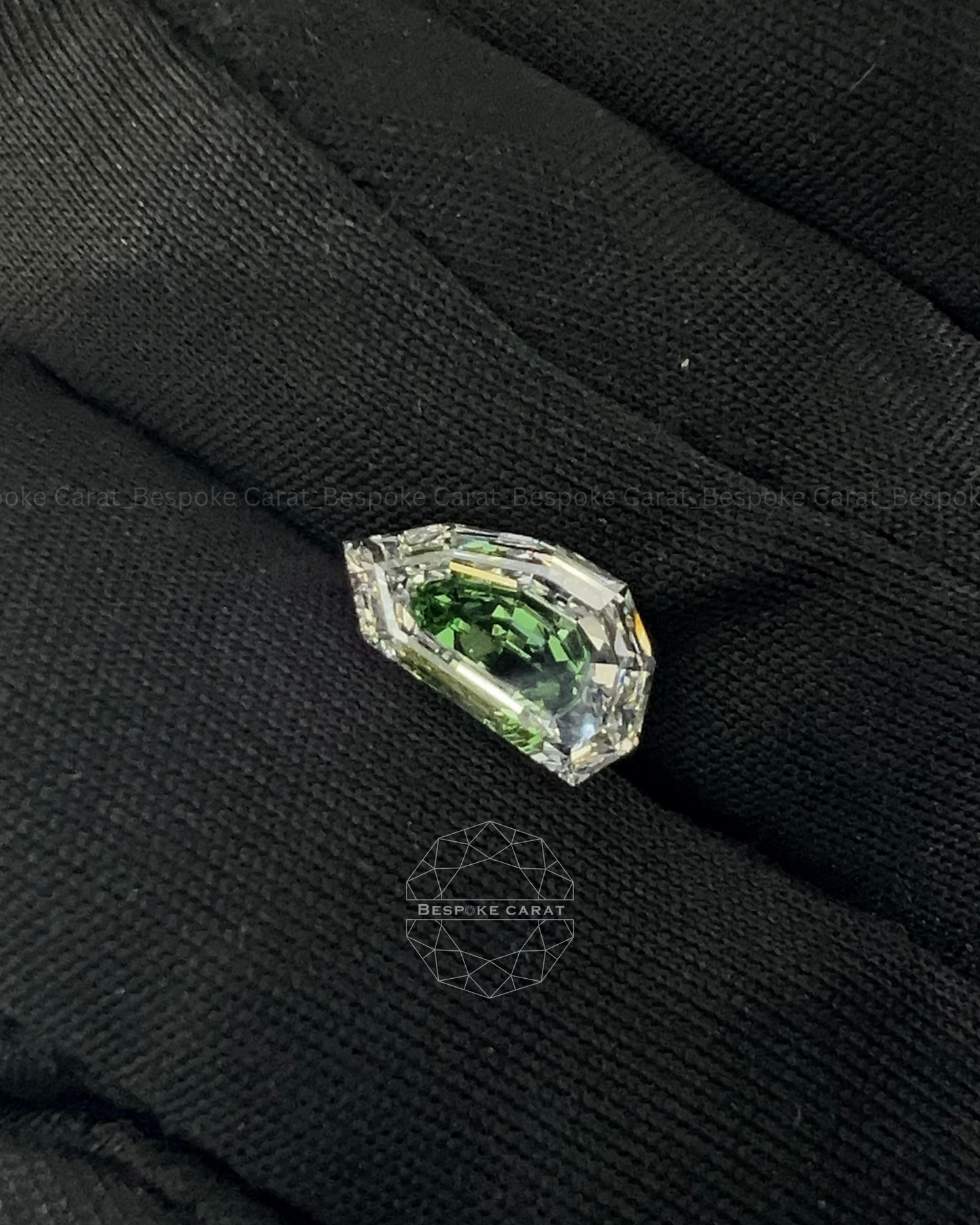 Ear Shape Two Tone Lab Grown Diamond