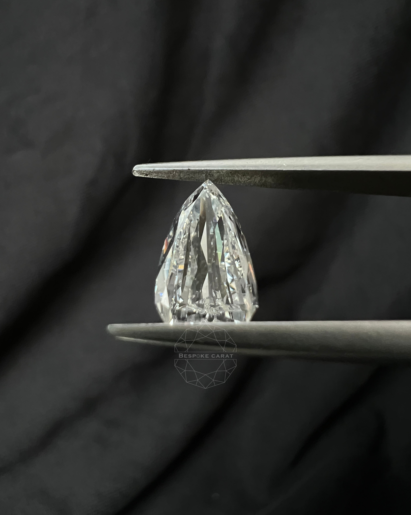 Pear Modified Step Cut Lab Grown Diamond