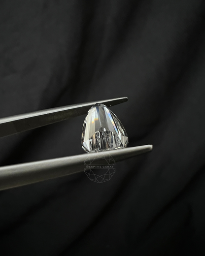 Pear Modified Step Cut Lab Grown Diamond