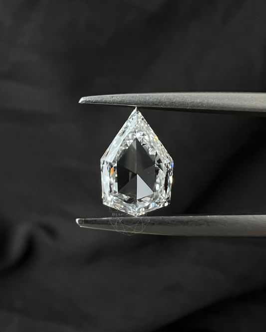 Pear Antique Portrait Cut Lab Grown Diamond