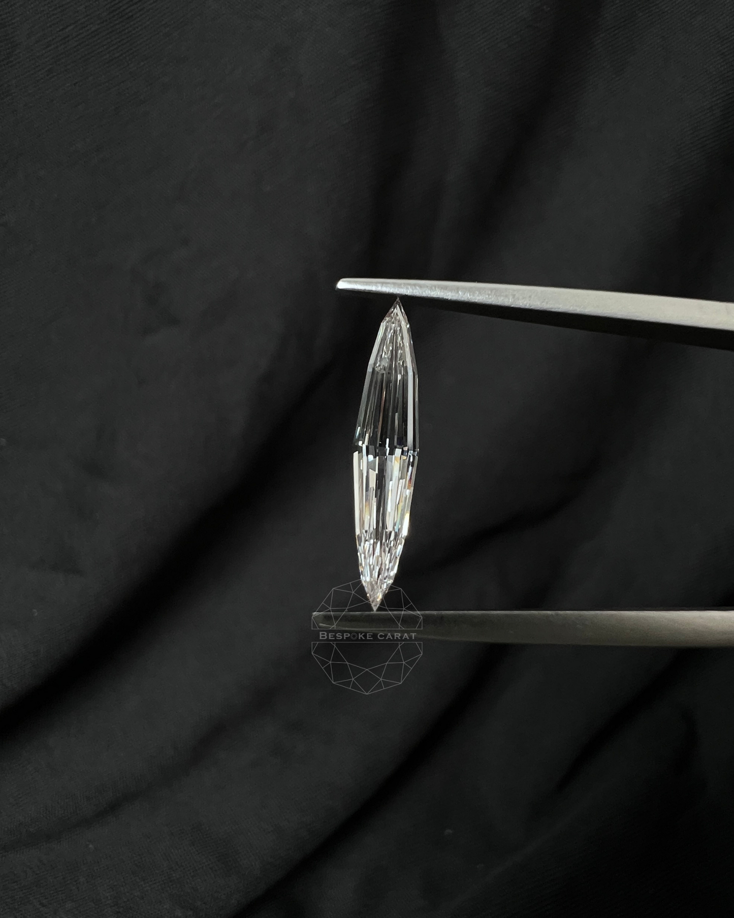 Long Marquise Step Cut Lab Grown Diamond