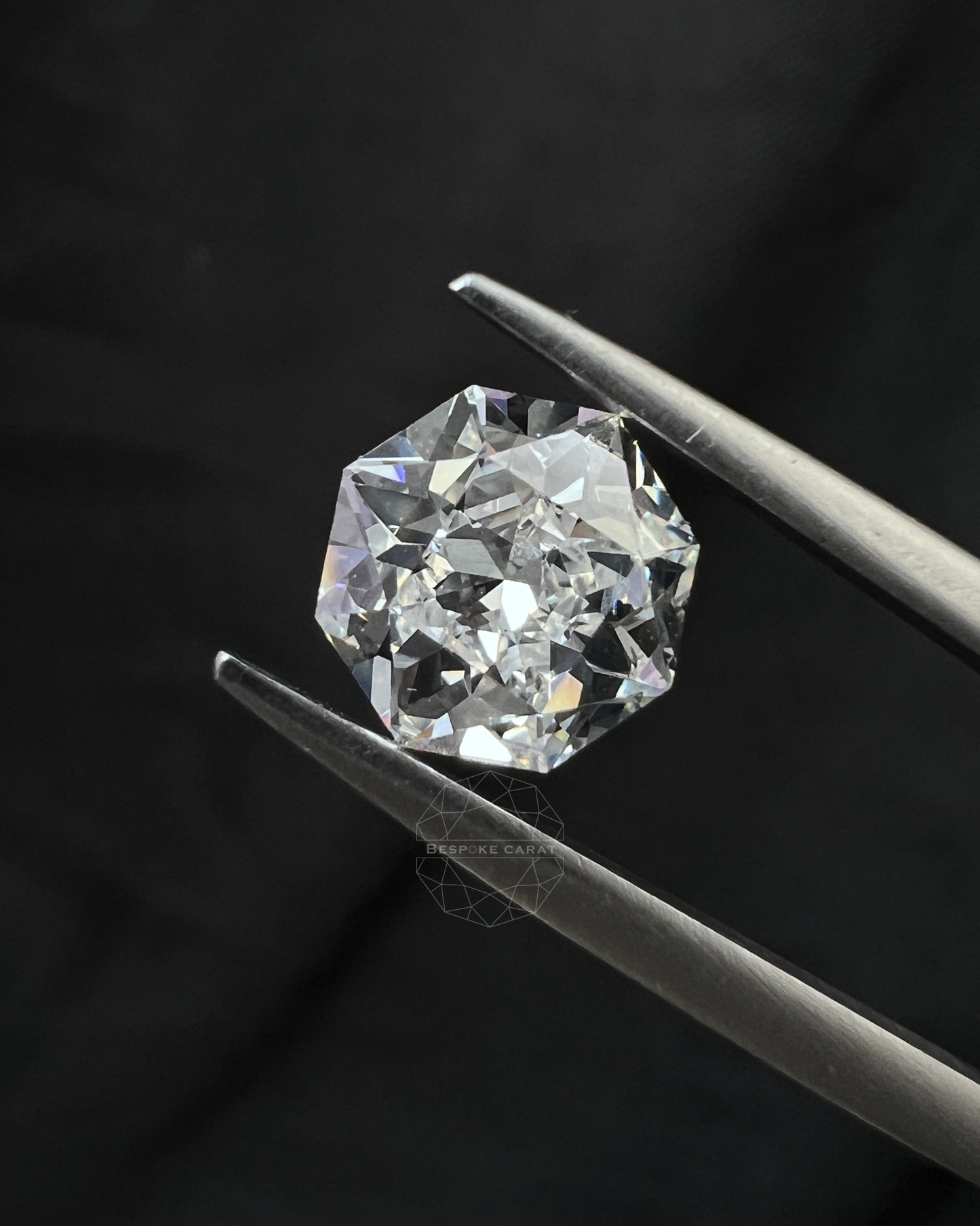 Octagon Cut Lab Grown Diamond