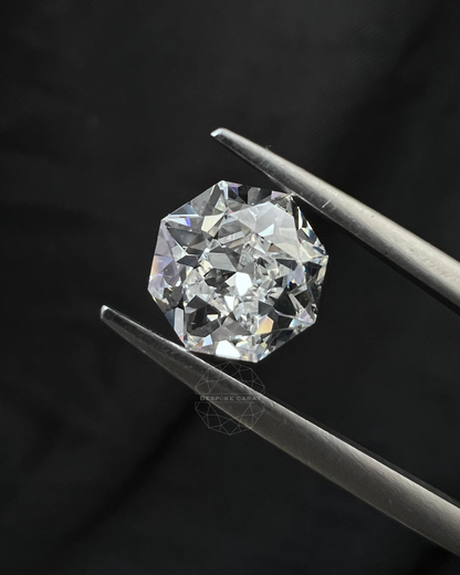 Octagon Cut Lab Grown Diamond