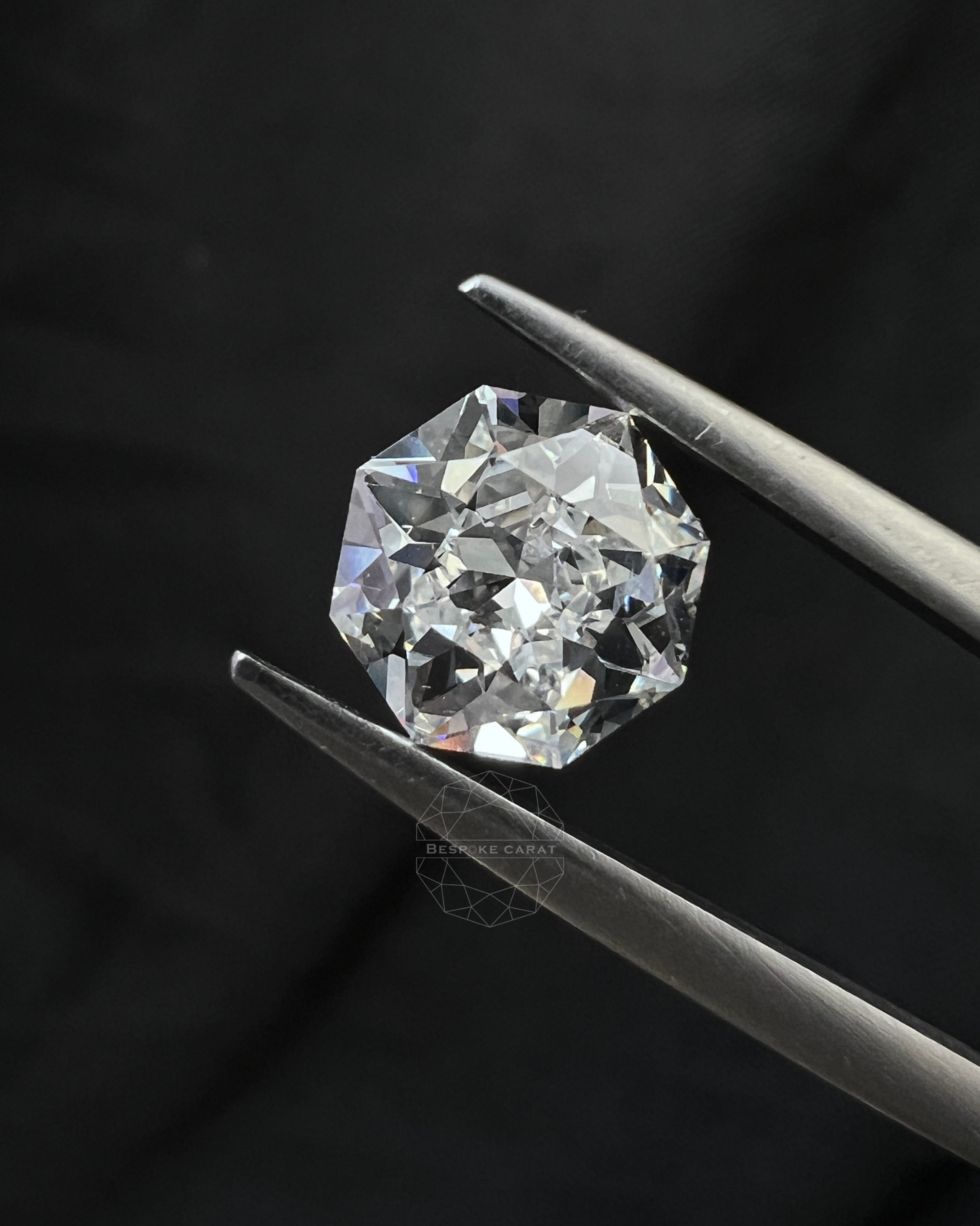 Octagon Cut Lab Grown Diamond