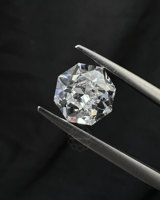 Octagon Cut Lab Grown Diamond
