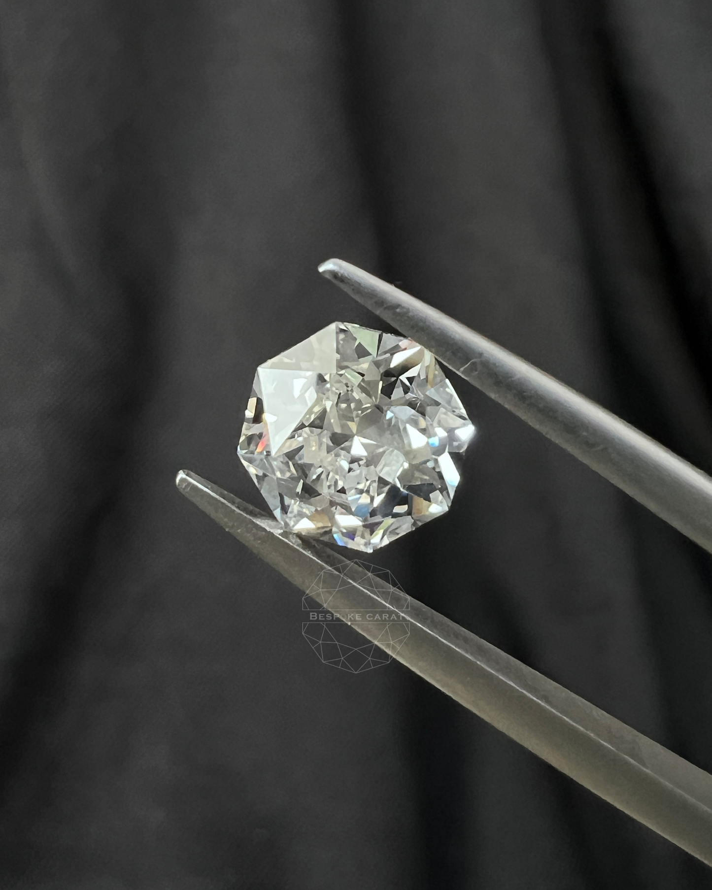 Octagon Cut Lab Grown Diamond