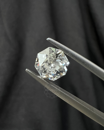 Octagon Cut Lab Grown Diamond