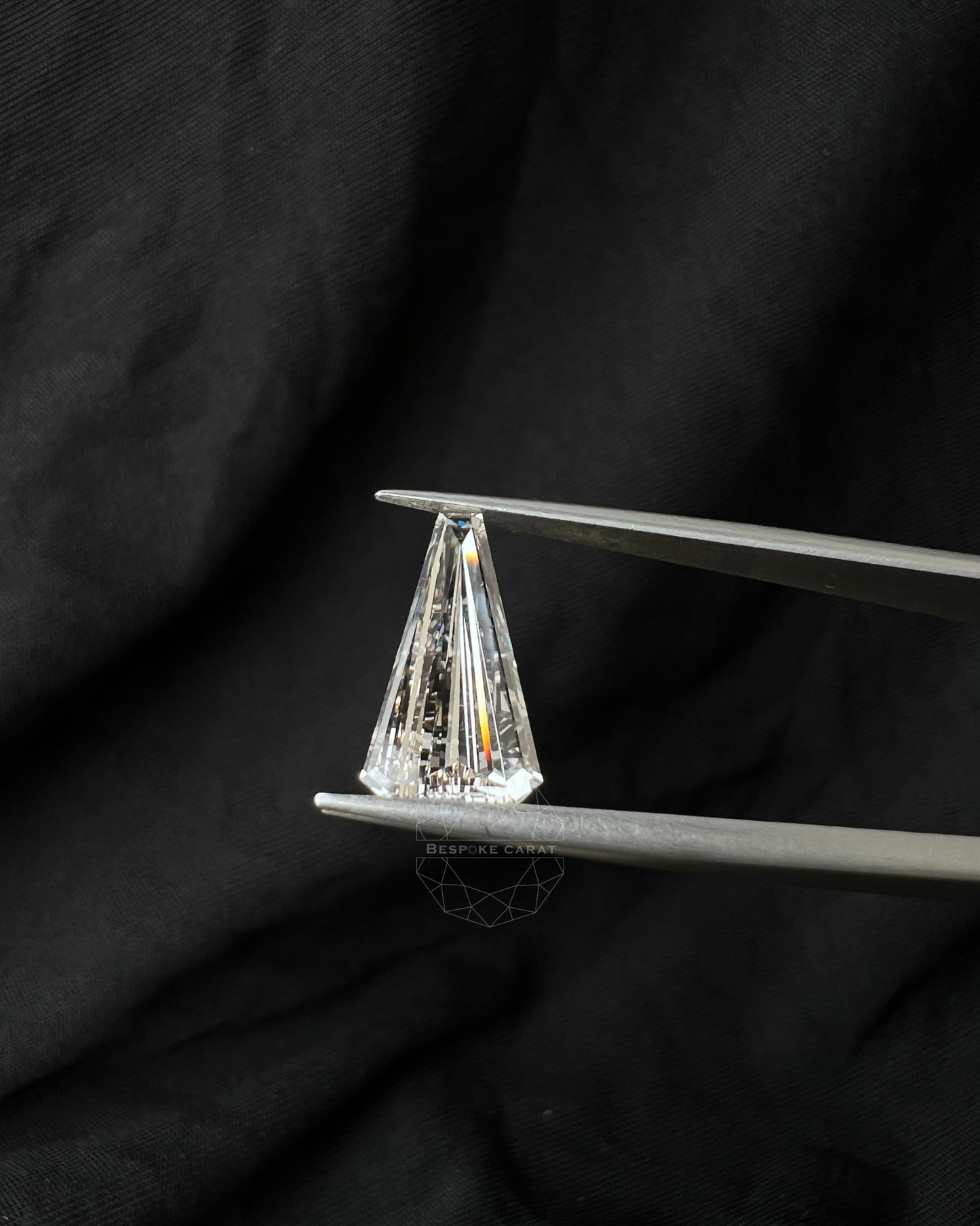 Tapered Coffin Cut Lab Grown Diamond
